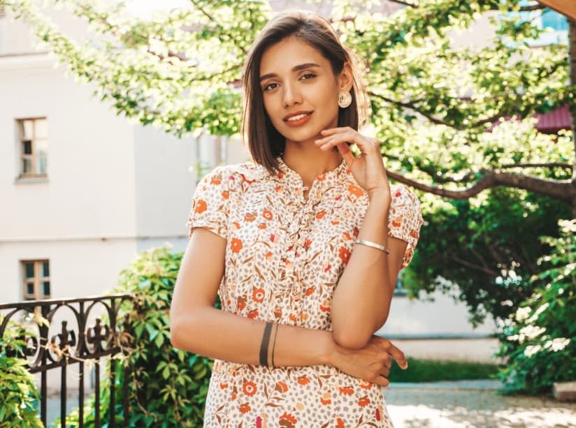 Saanvi Ivory Floral Kurta